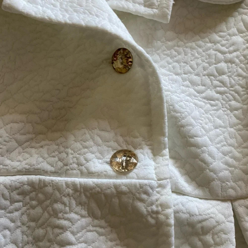 NANNETTE-WHITE LIGHTWEIGHT COAT